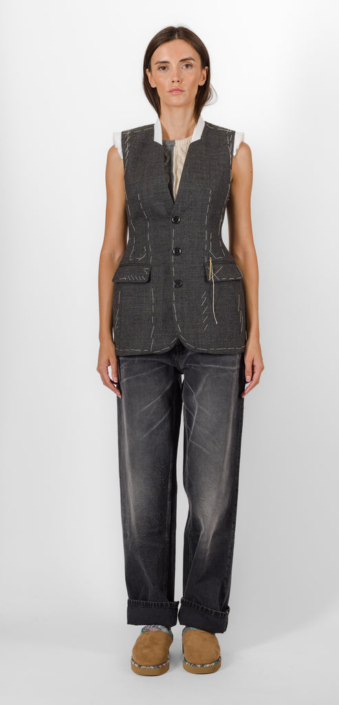 MOSCHINO TAILORED VEST