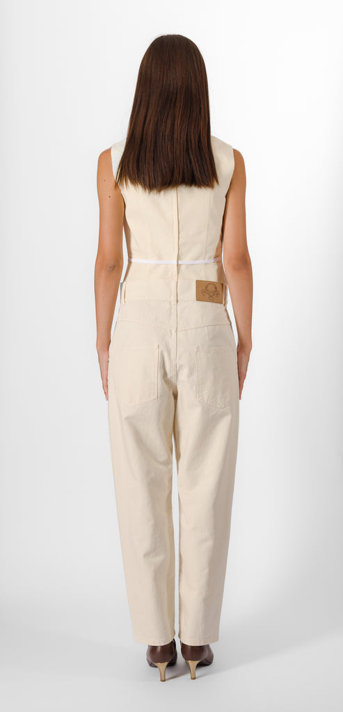 MOSCHINO IVORY TROUSER