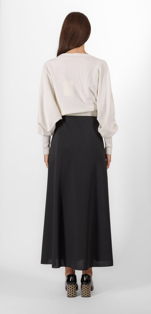 ALBERTA FERRETTI SWEATER WITH CROSS
