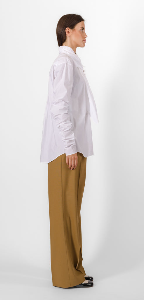 ALBERTA FERRETTI SHIRT WITH TIE KNOT