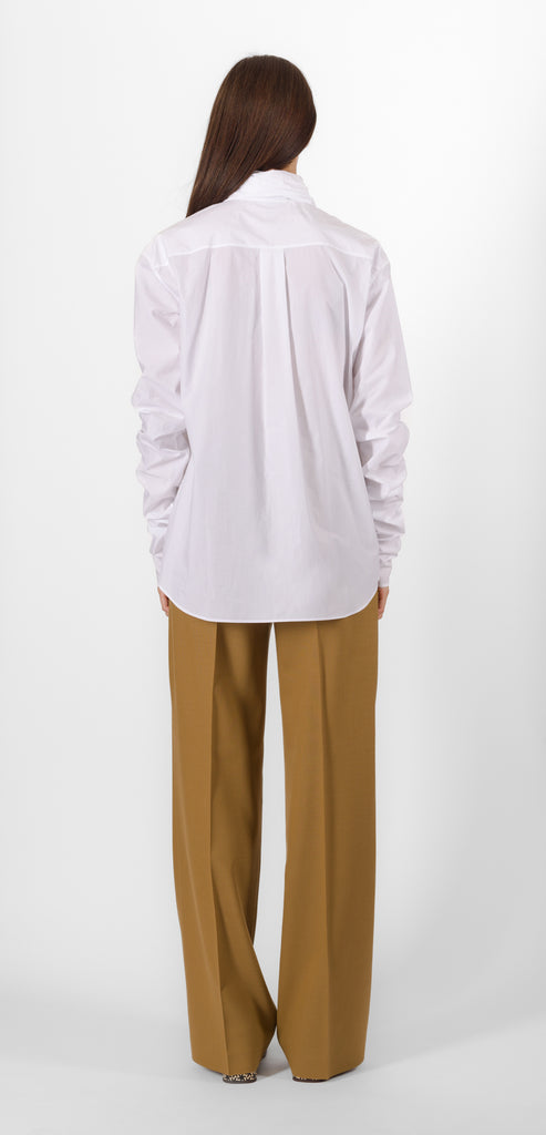 ALBERTA FERRETTI SHIRT WITH TIE KNOT