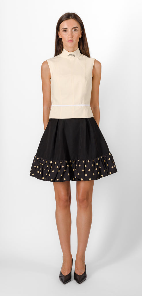 MOSCHINO POLKA DOTS SKIRT