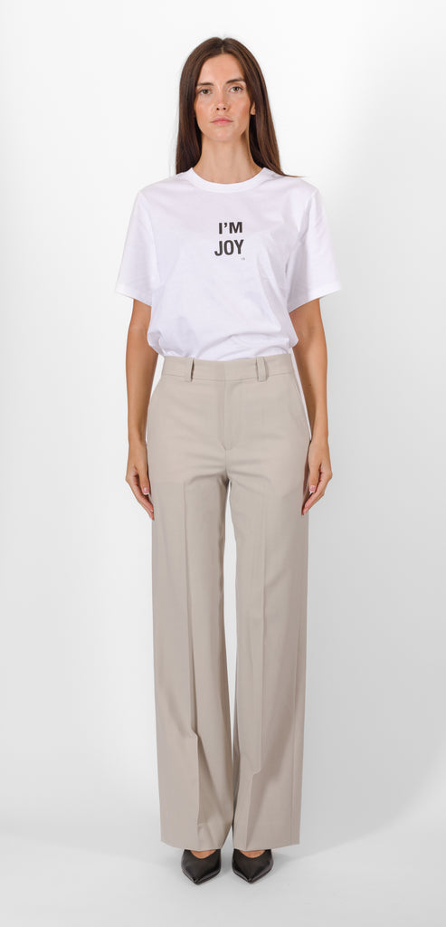 VICTORIA BECKHAM PUMICE STRAIGHT TROUSER