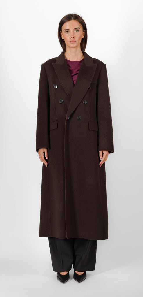 VICTORIA BECKHAM DOUBLE FACED OVERCOAT
