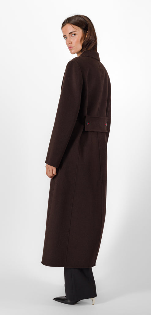 VICTORIA BECKHAM DOUBLE FACED OVERCOAT