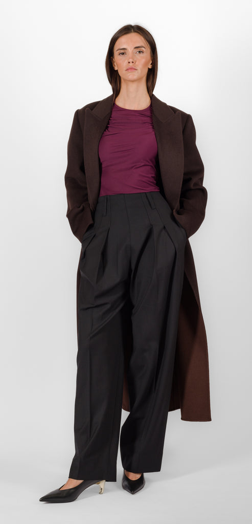 VICTORIA BECKHAM DOUBLE FACED OVERCOAT