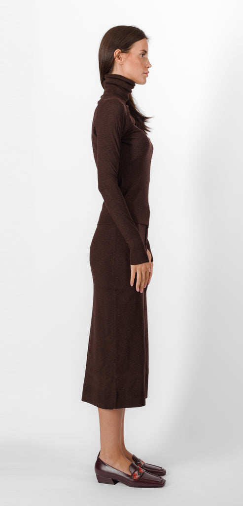 VICTORIA BECKHAM HIGH NECK TOP