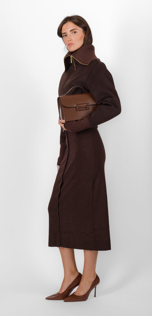 VICTORIA BECKHAM DOUBLE FACED BOMBER JACKET