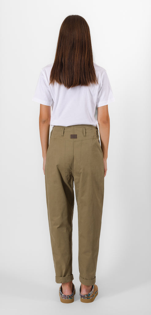 MOSCHINO GREEN TROUSERS