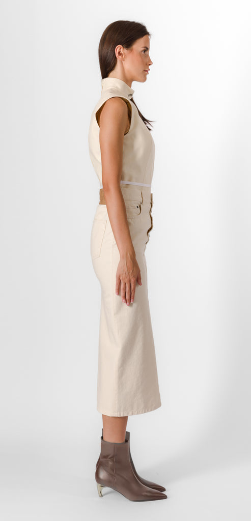 MOSCHINO IVORY SKIRT