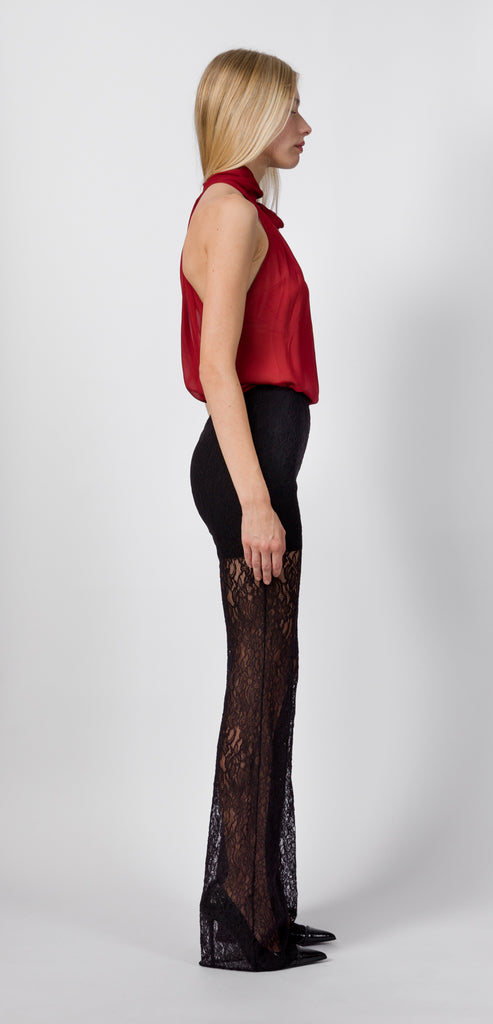 PHILOSOPHY BY LORENZO SERAFINI LACE TROUSERS