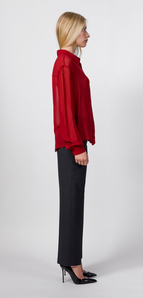 PHILOSOPHY BY LORENZO SERAFINI GEORGETTE SHIRT