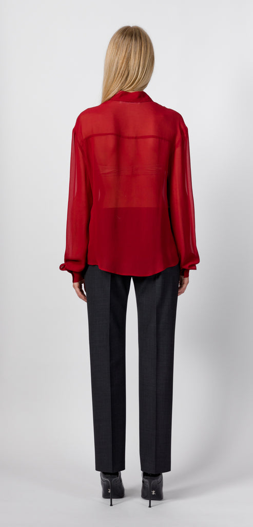 PHILOSOPHY BY LORENZO SERAFINI GEORGETTE SHIRT