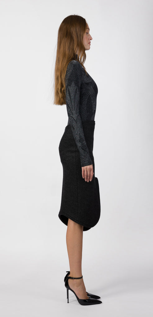 VICTORIA BECKHAM PADDED TUBE SKIRT