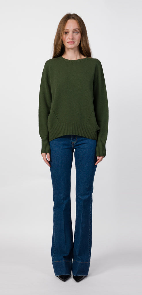 PHIILI GREEN PHONIX SWEATER