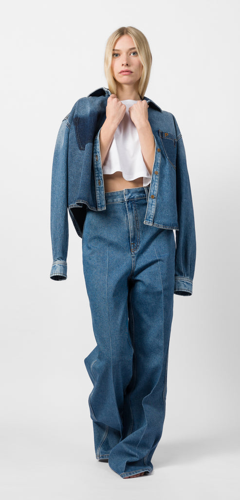 PHILOSOPHY DI LORENZO SERAFINI DENIM SHIRT