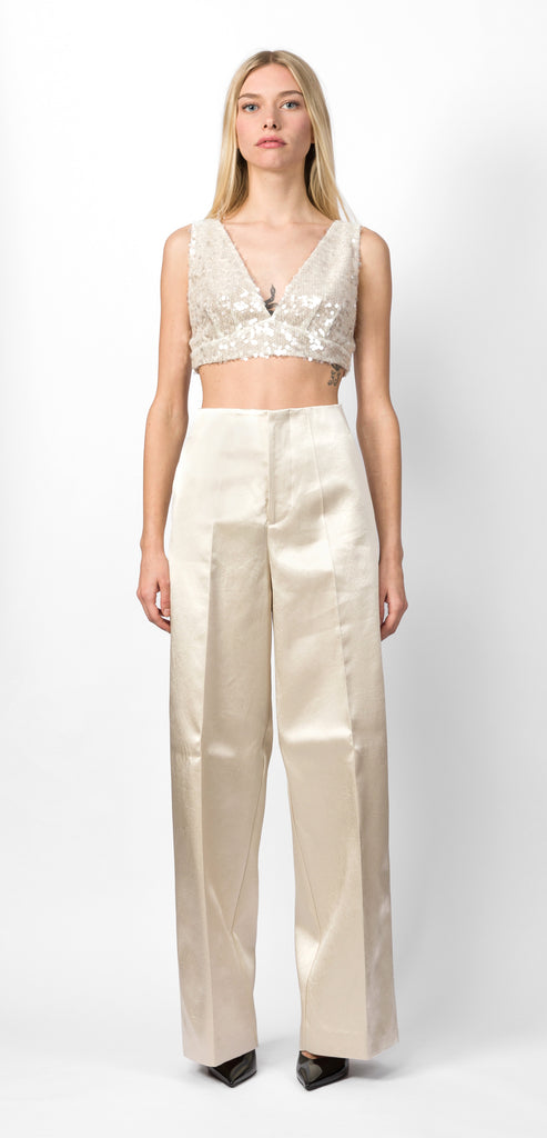 PHILOSOPHY DI LORENZO SERAFINI PANTALONE IN DUCHESSE