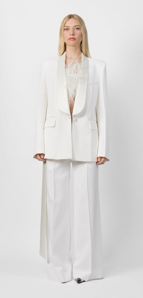 VICTORIA BECKHAM GIACCA AVORIO