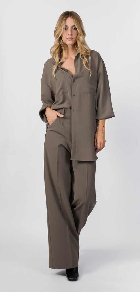 PHILOSOPHY BY LORENZO SERAFINI CRÊPE OVER SHIRT