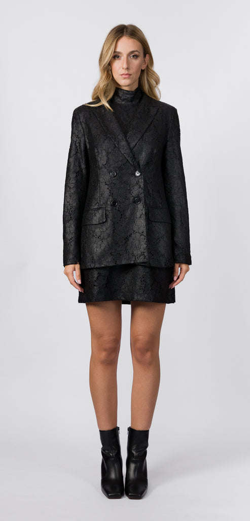 SUOLI BLAZER IN LACE