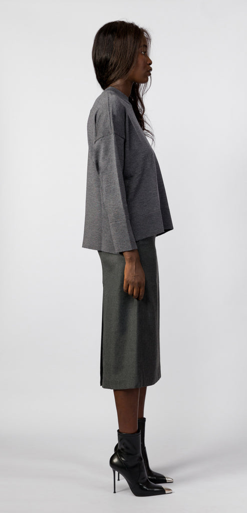TRUE AVENUE MAGLIONE VIVY ANTRACITE
