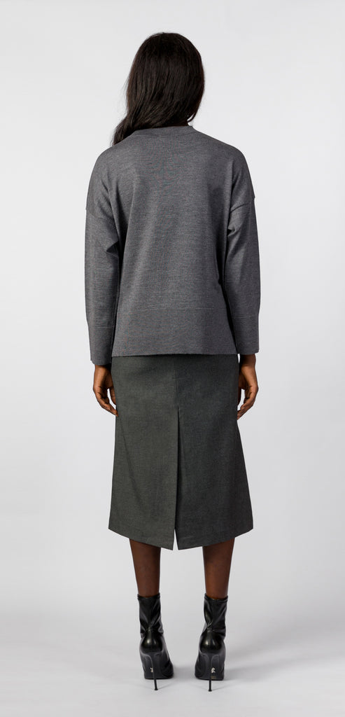 TRUE AVENUE MAGLIONE VIVY ANTRACITE