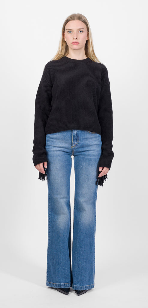 PHIILI BLACK TEXAS SWEATER