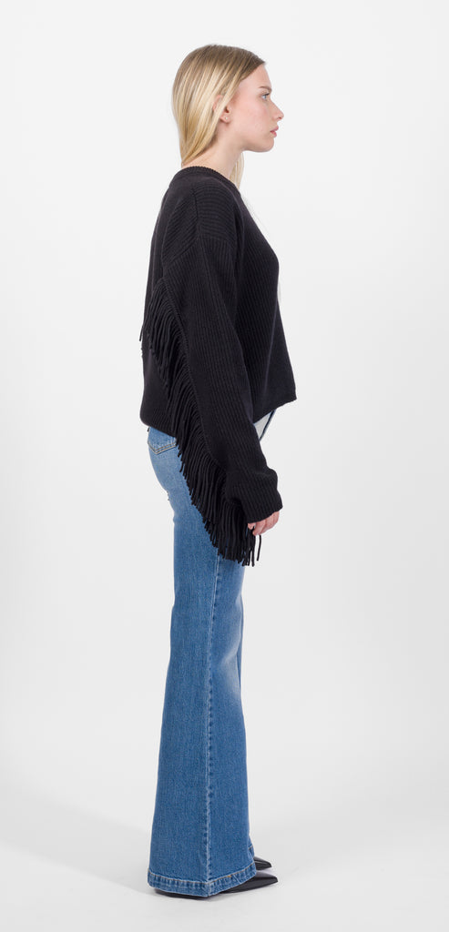 PHIILI BLACK TEXAS SWEATER