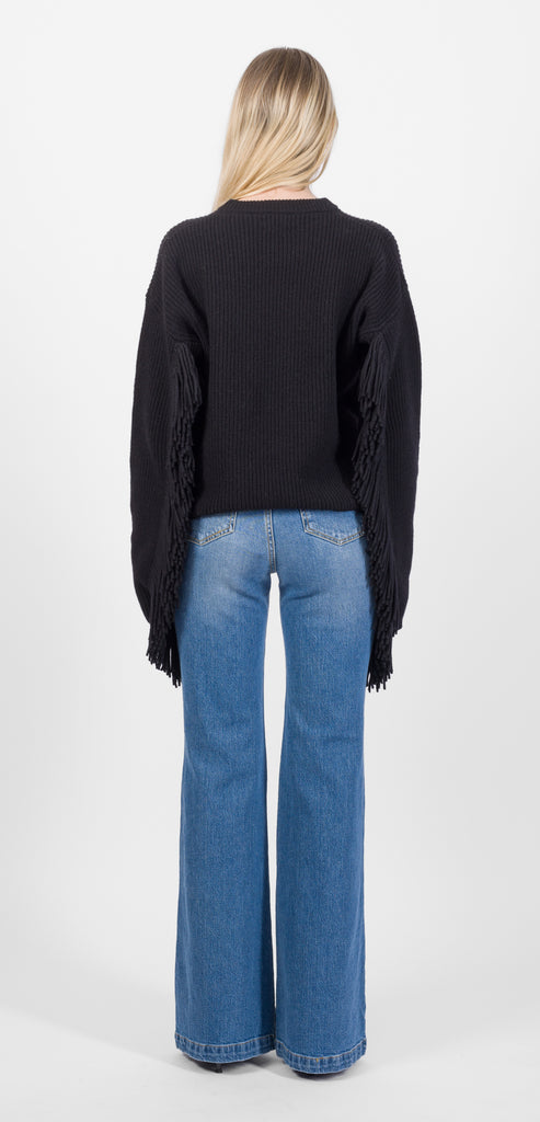 PHIILI BLACK TEXAS SWEATER