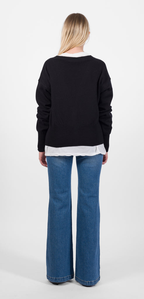 PHIILI BLACK KOBE CARDIGAN