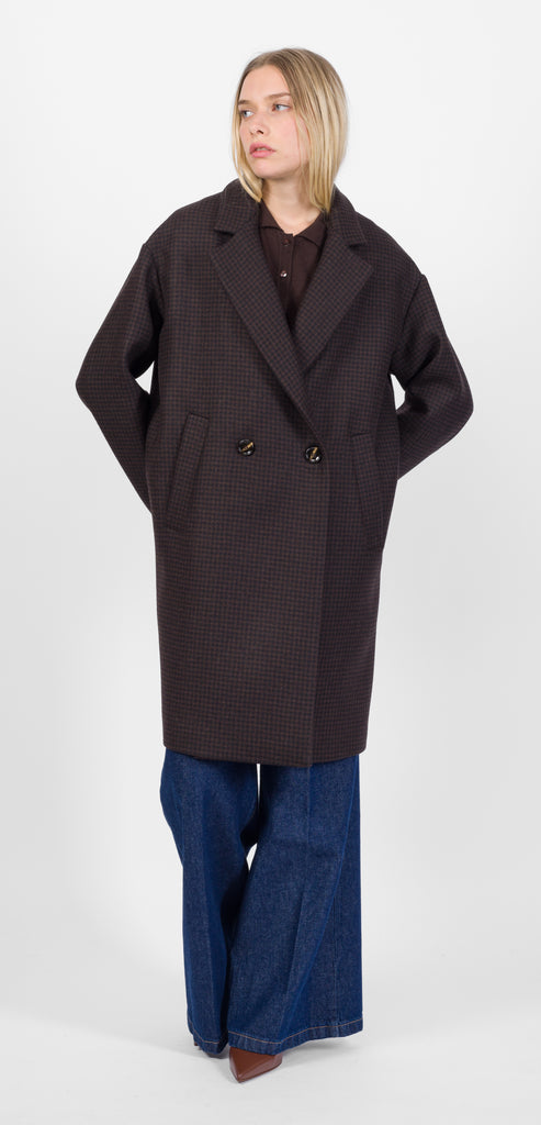 MERCI ITALIA CAPPOTTO PIED-DE-POLE