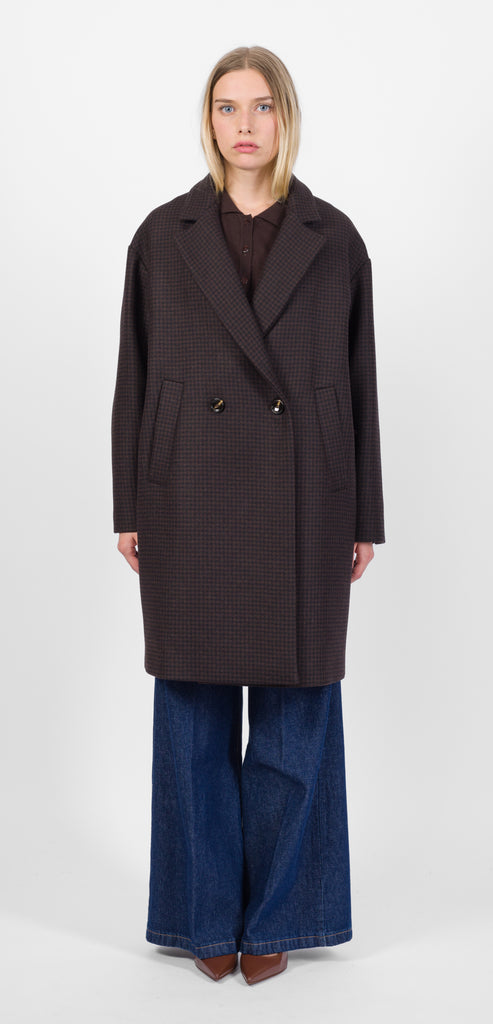 MERCI ITALIA CAPPOTTO PIED-DE-POLE