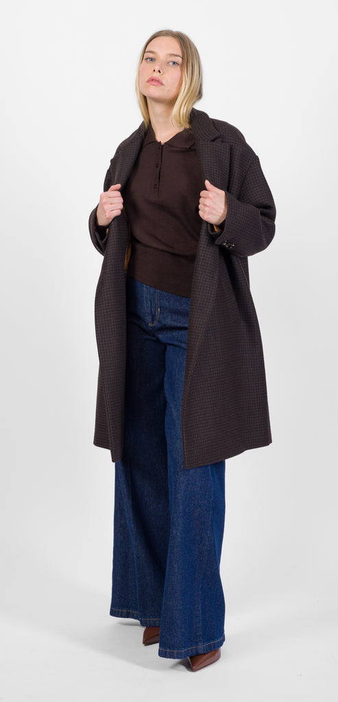 MERCI ITALIA CAPPOTTO PIED-DE-POLE