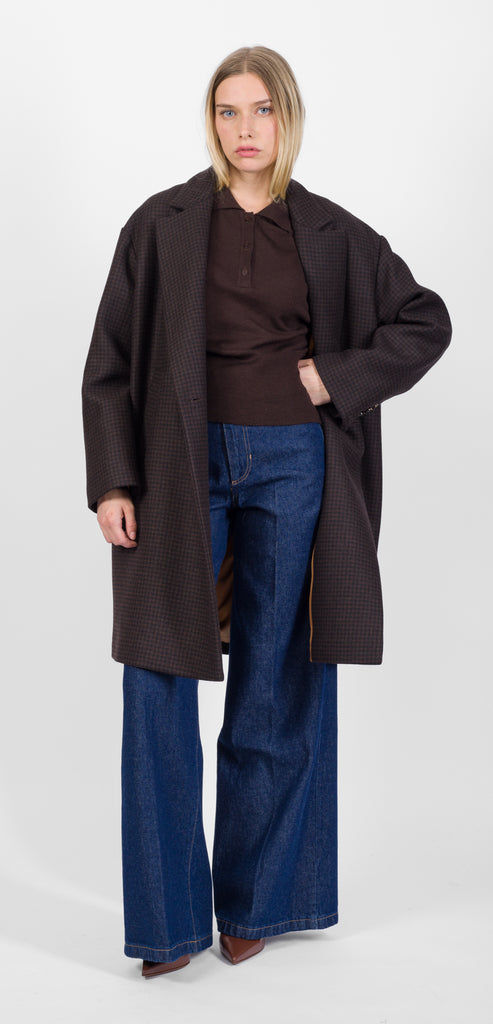 MERCI ITALIA CAPPOTTO PIED-DE-POLE