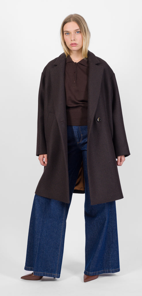 MERCI ITALIA CAPPOTTO PIED-DE-POLE