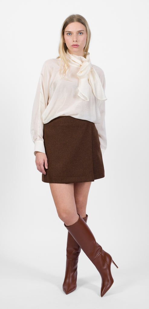 MERCI ITALIA CAMICIA FLUIDA LATTE