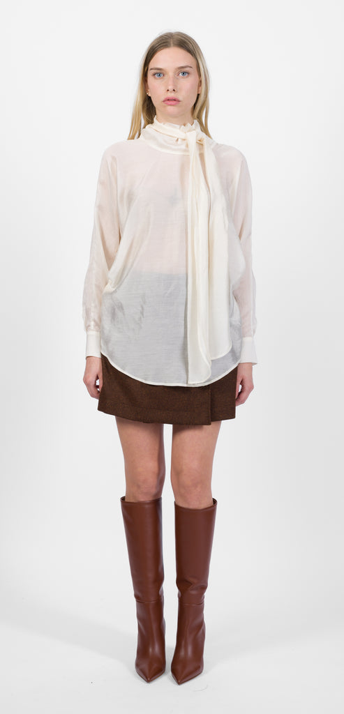 MERCI ITALIA CAMICIA FLUIDA LATTE