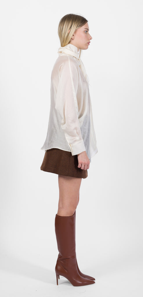 MERCI ITALIA CAMICIA FLUIDA LATTE