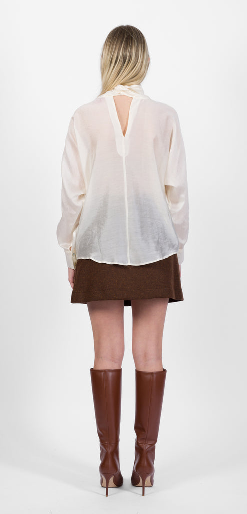 MERCI ITALIA CAMICIA FLUIDA LATTE