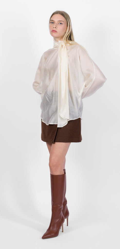 MERCI ITALIA CAMICIA FLUIDA LATTE