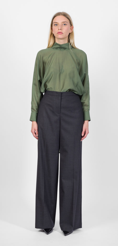 MERCI ITALIA PANTALONE STONE A GAMBA AMPIA