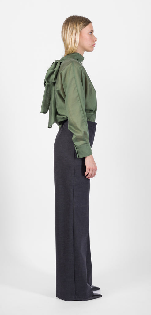 MERCI ITALIA PANTALONE STONE A GAMBA AMPIA