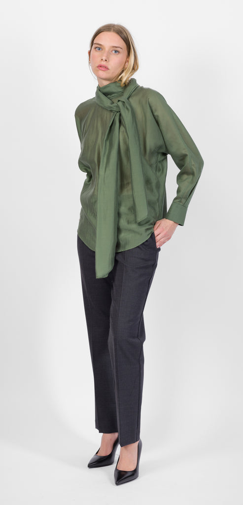 MERCI ITALIA CAMICIA FLUIDA SALVIA