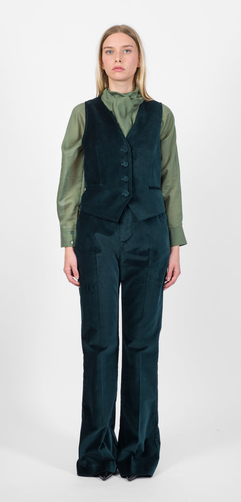 MERCI ITALIA GILET IN VELLUTO