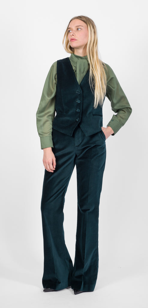 MERCI ITALIA GILET IN VELLUTO