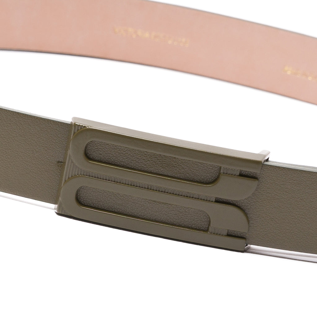 VICTORIA BECKHAM CINTURA DORIAN TONALE IN CACHI SCURO
