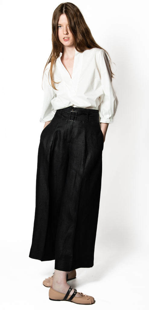 PESERICO EASY BLACK TROUSER