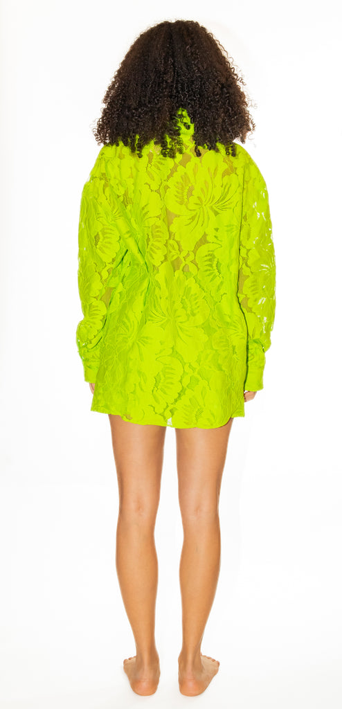 GINA GORGEOUS OVER FLUO SHIRT