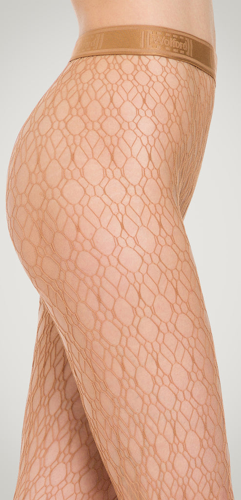 WOLFORD ART DECO NET TIGHTS