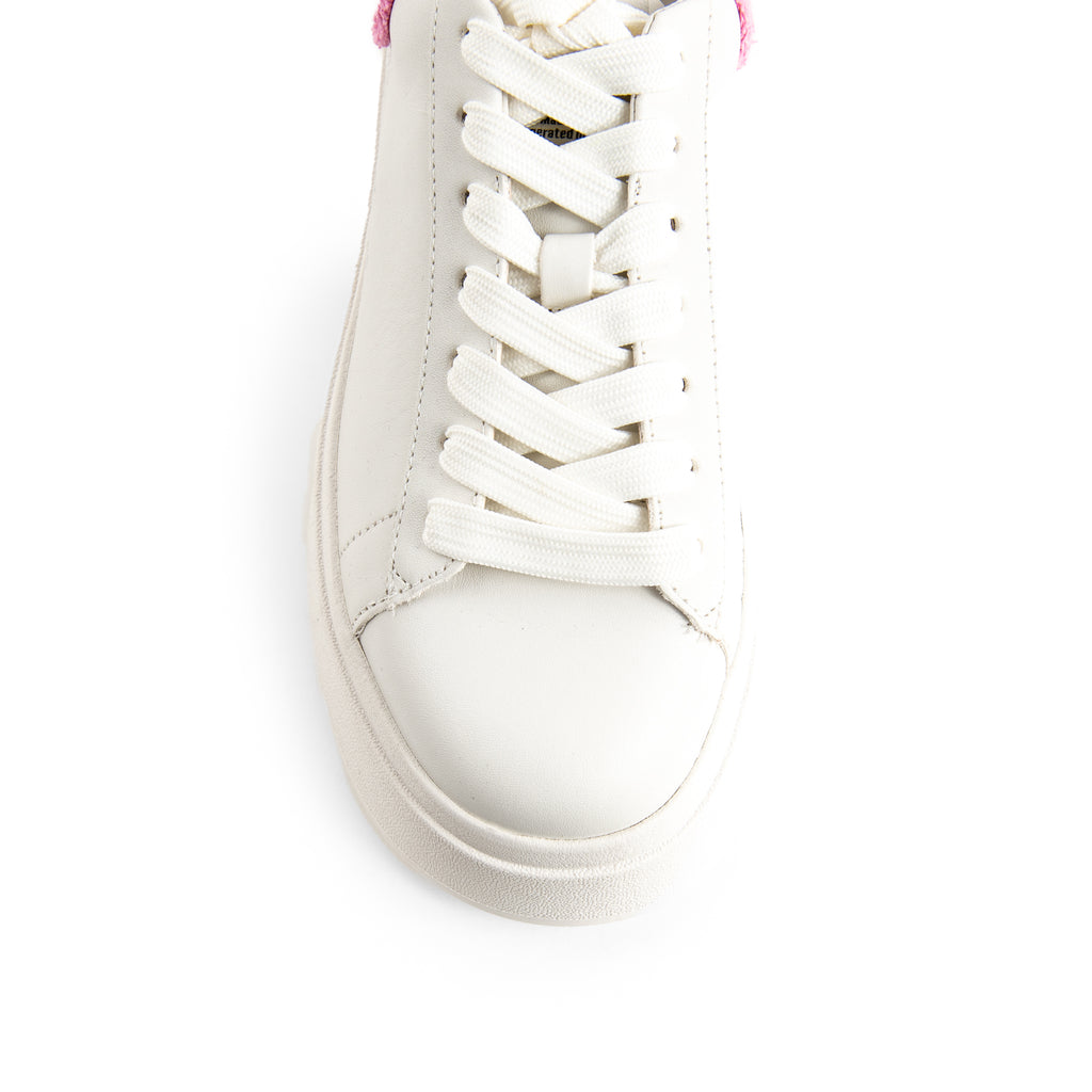 ASH MOBY WHITE AND PINK SNEAKER